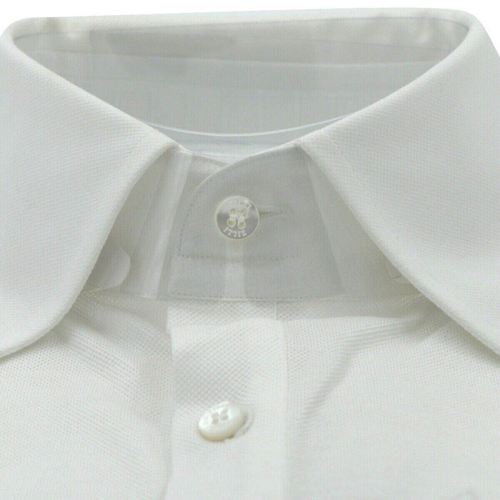 Zilli White Cotton Polo Shirt Short Sleeve MOD Parigi