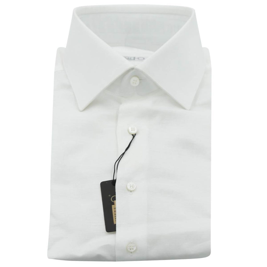 Zilli Zilli White Hemp Cotton Shirt White 000