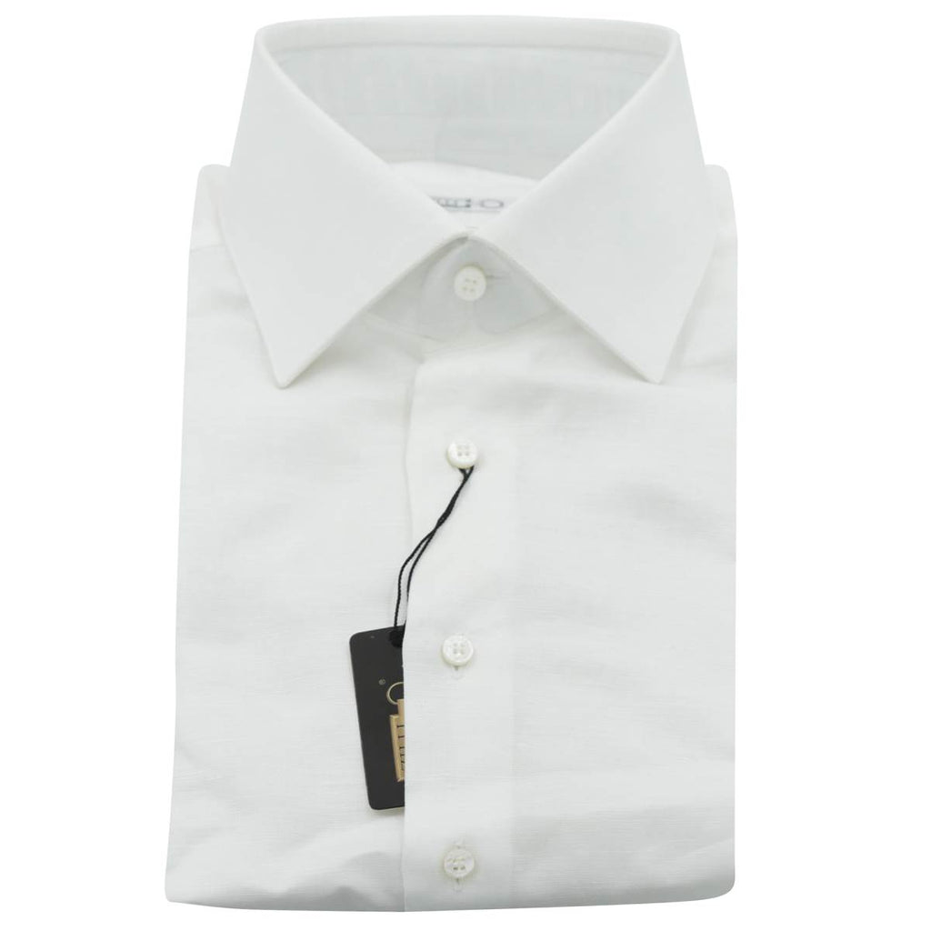 Zilli Zilli White Hemp Cotton Shirt White 000