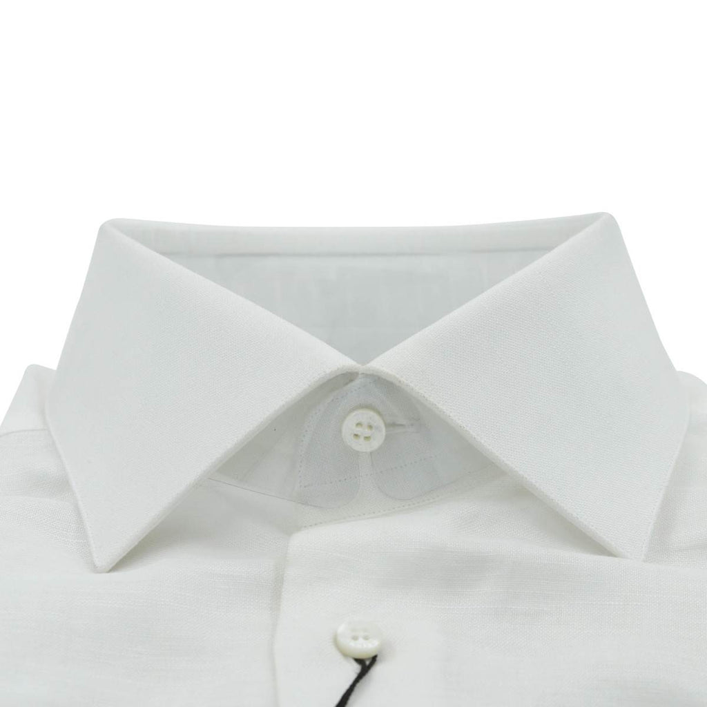 Zilli Zilli White Hemp Cotton Shirt White 001