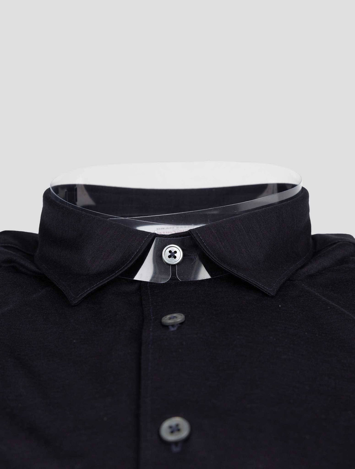 Gran Sasso Gran Sasso Dark Blue Virgin Wool Shirt Dark Blue 001