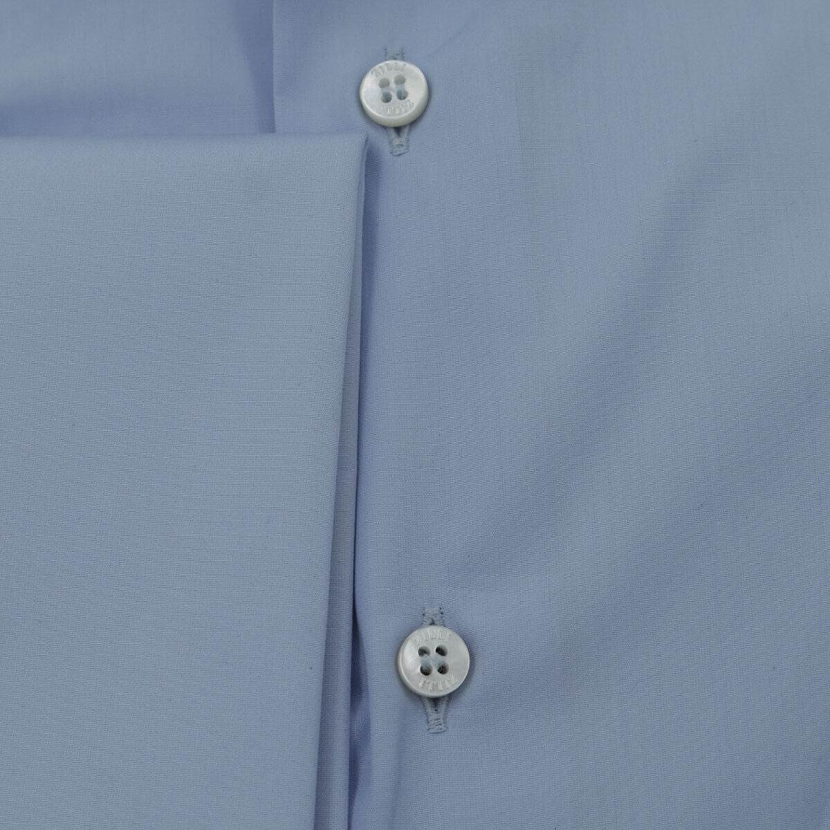 Zilli Zilli Light Blue Cotton Shirt MOD Parigi Light Blue 001