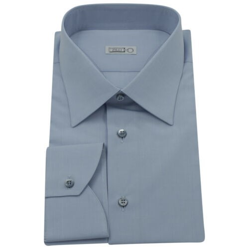 Zilli Zilli Light Blue Cotton Shirt MOD Ben Light Blue 000