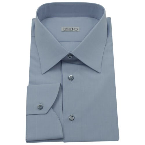Zilli Zilli Light Blue Cotton Shirt MOD Ben Light Blue 000