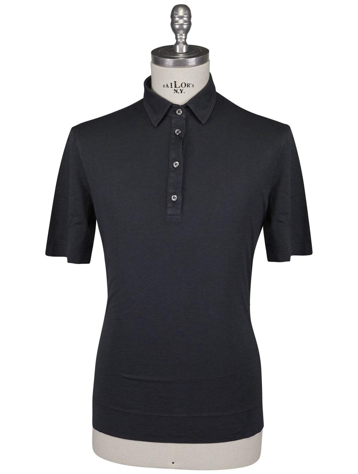 Gran Sasso Blue Cotton Polo