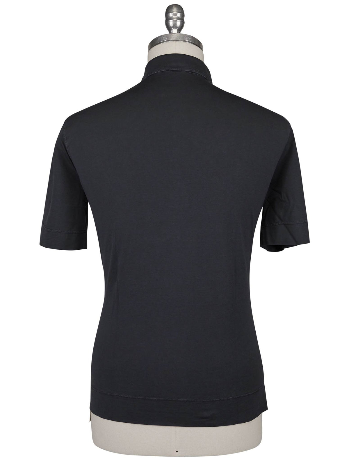 Gran Sasso Blue Cotton Polo