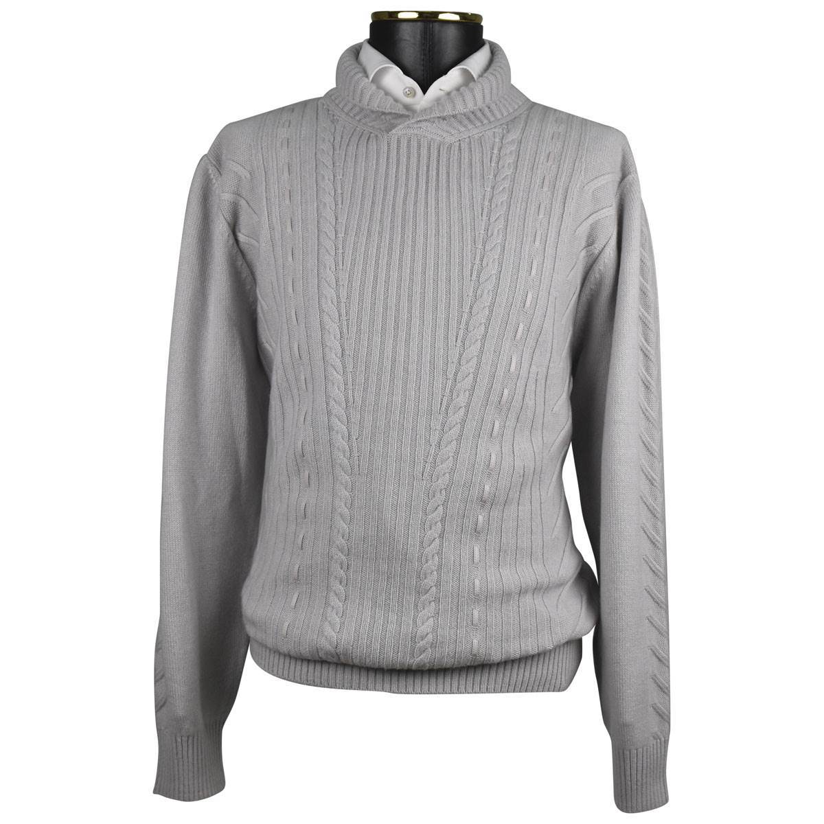 Zilli Zilli Gray Cashmere Sweater Gray 000