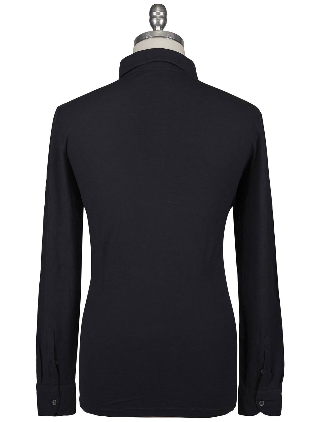 Gran Sasso Blue Cotton Sweater Polo