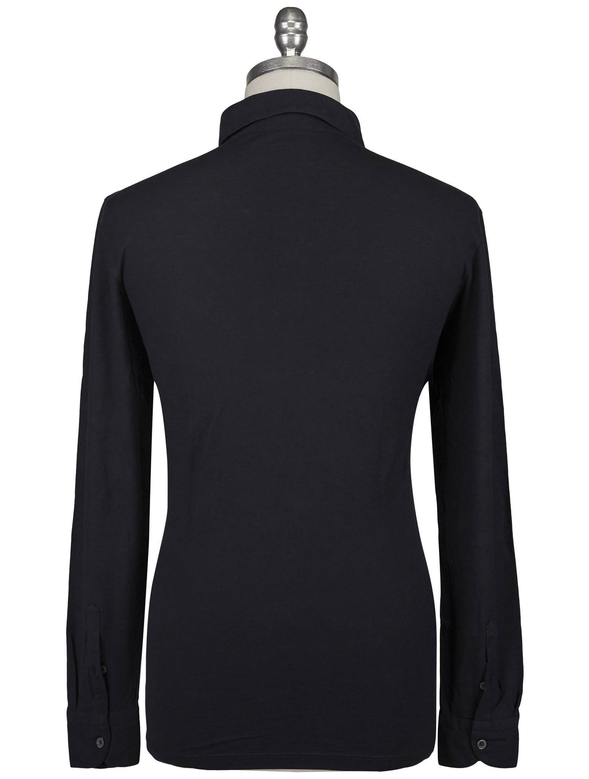 Gran Sasso Blue Cotton Sweater Polo