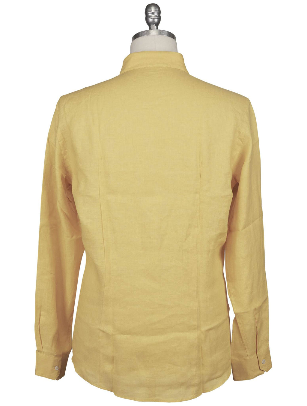 Gran Sasso Yellow Linen Shirt