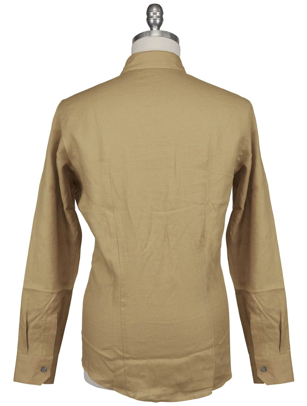 Gran Sasso Yellow Linen Shirt
