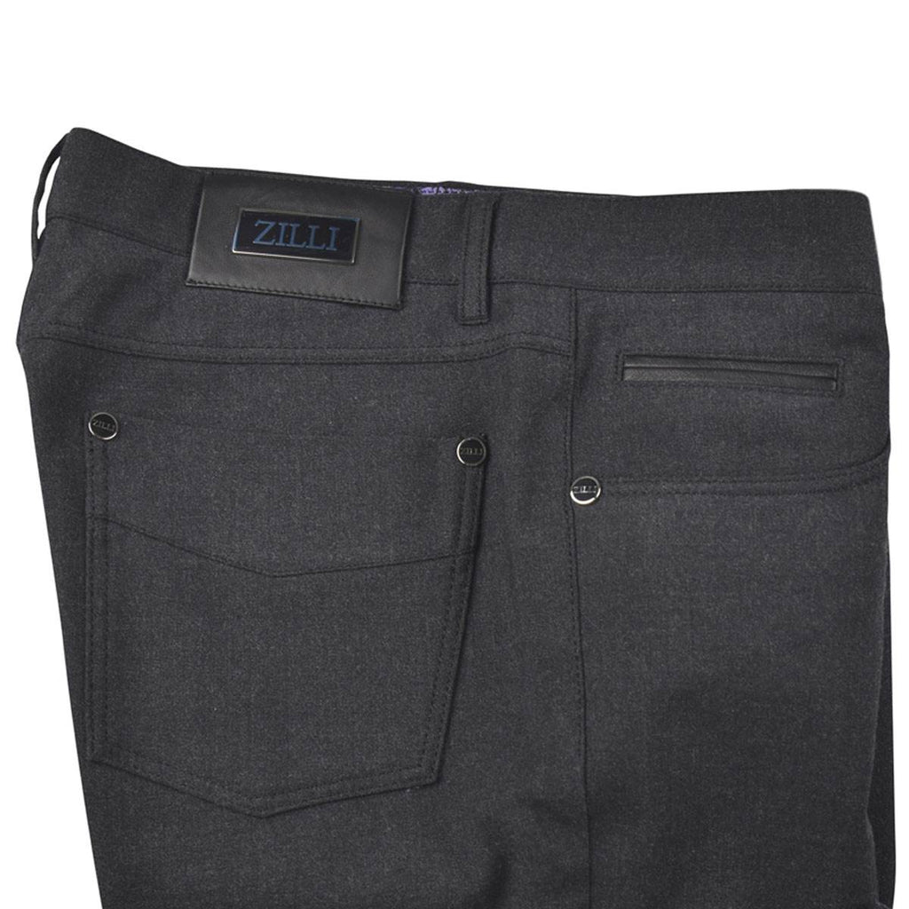Zilli Gray Wool Ea Jeans