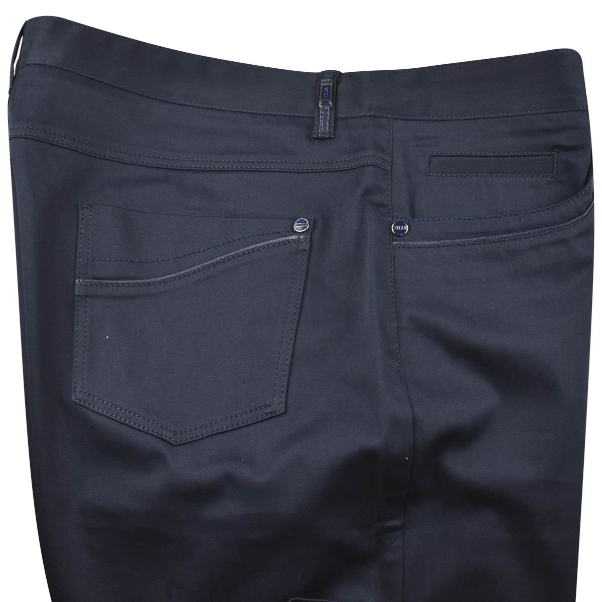Zilli Blue Cotton Ea Jeans