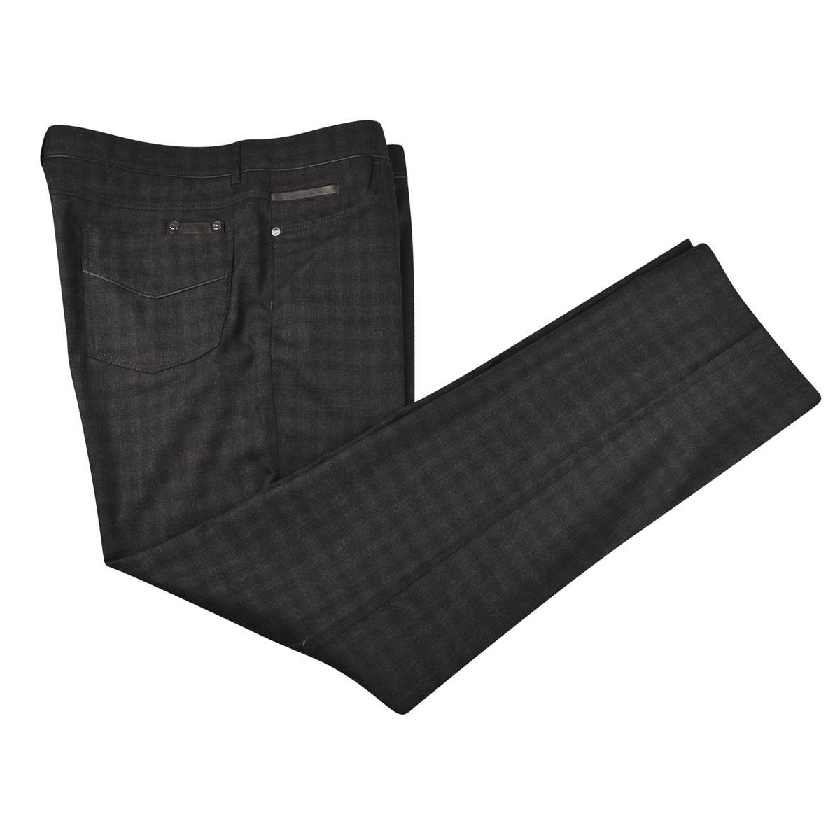 Zilli Zilli Brown Wool Ea Jeans Brown 000