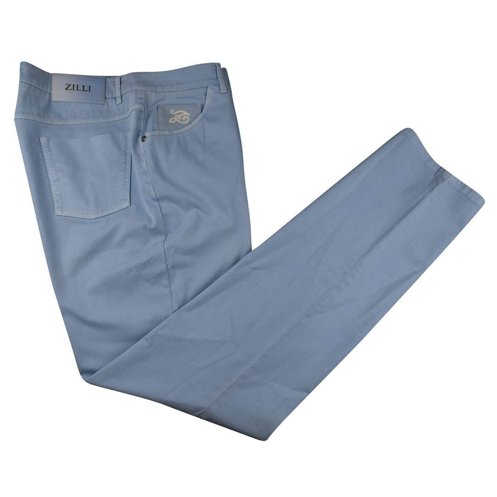 Zilli Zilli Light Blue Cotton Pa Jeans Light Blue 000