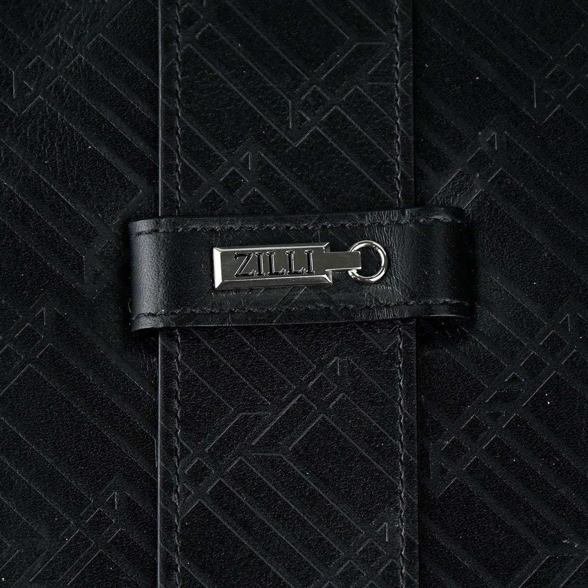 Zilli Zilli Black Leather iPad Case Black 001