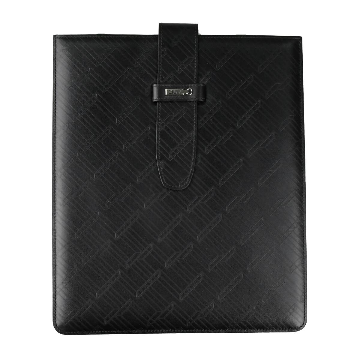 Zilli Zilli Black Leather iPad Case Black 000