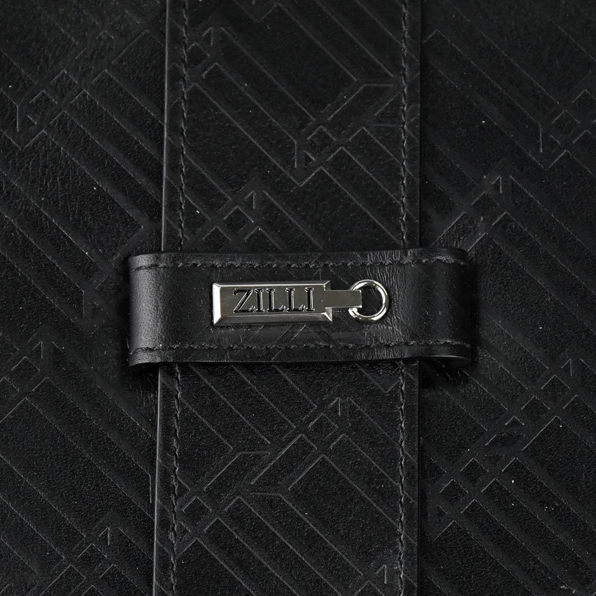 Zilli Zilli Black Leather iPad Case Black 001