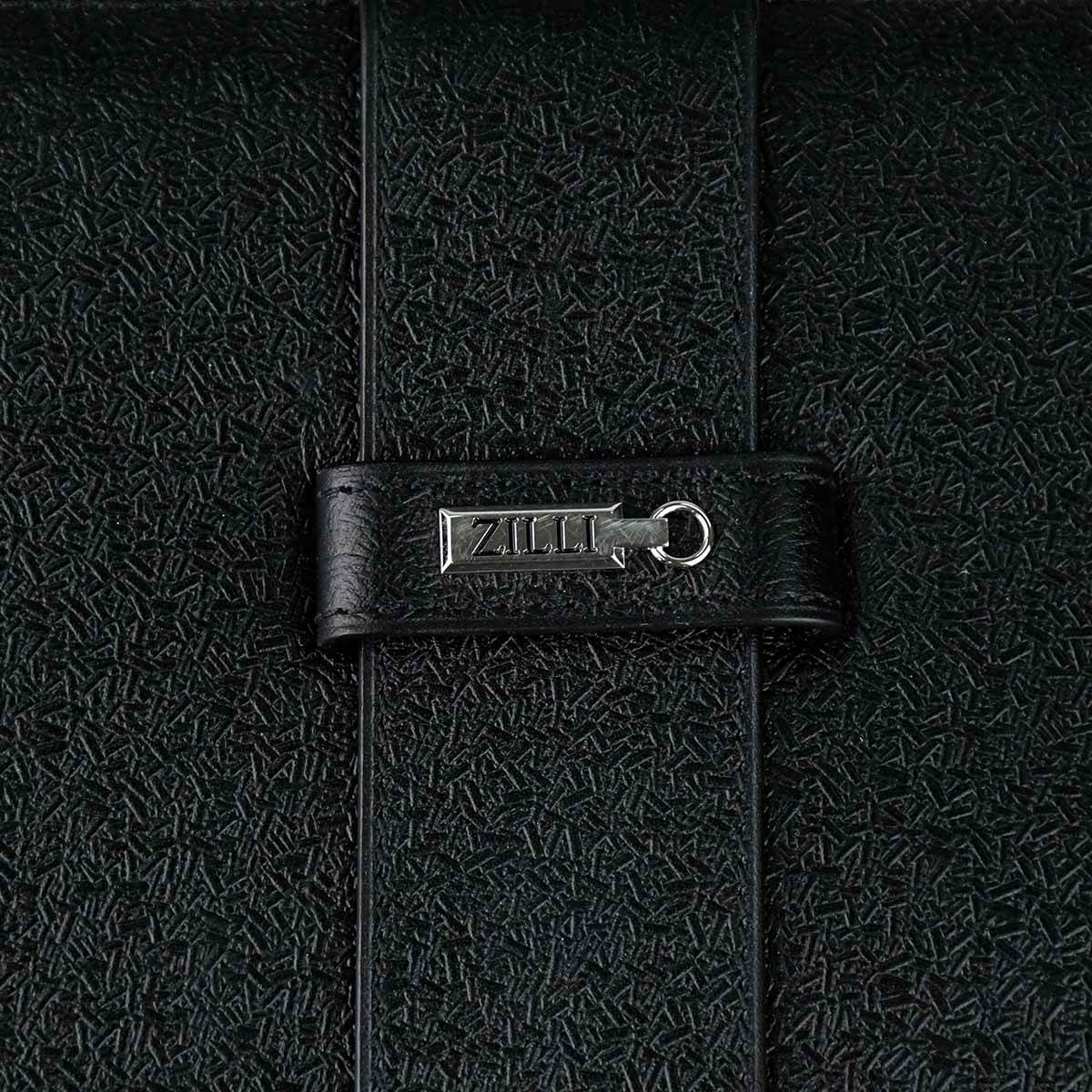 Zilli Zilli Black Leather iPad Case Black 001