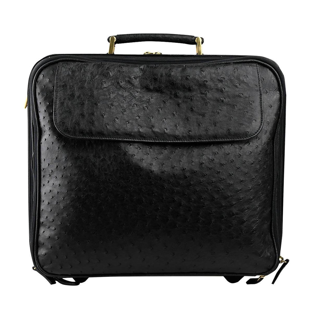 Zilli Zilli Black Leather Trolley Black 000