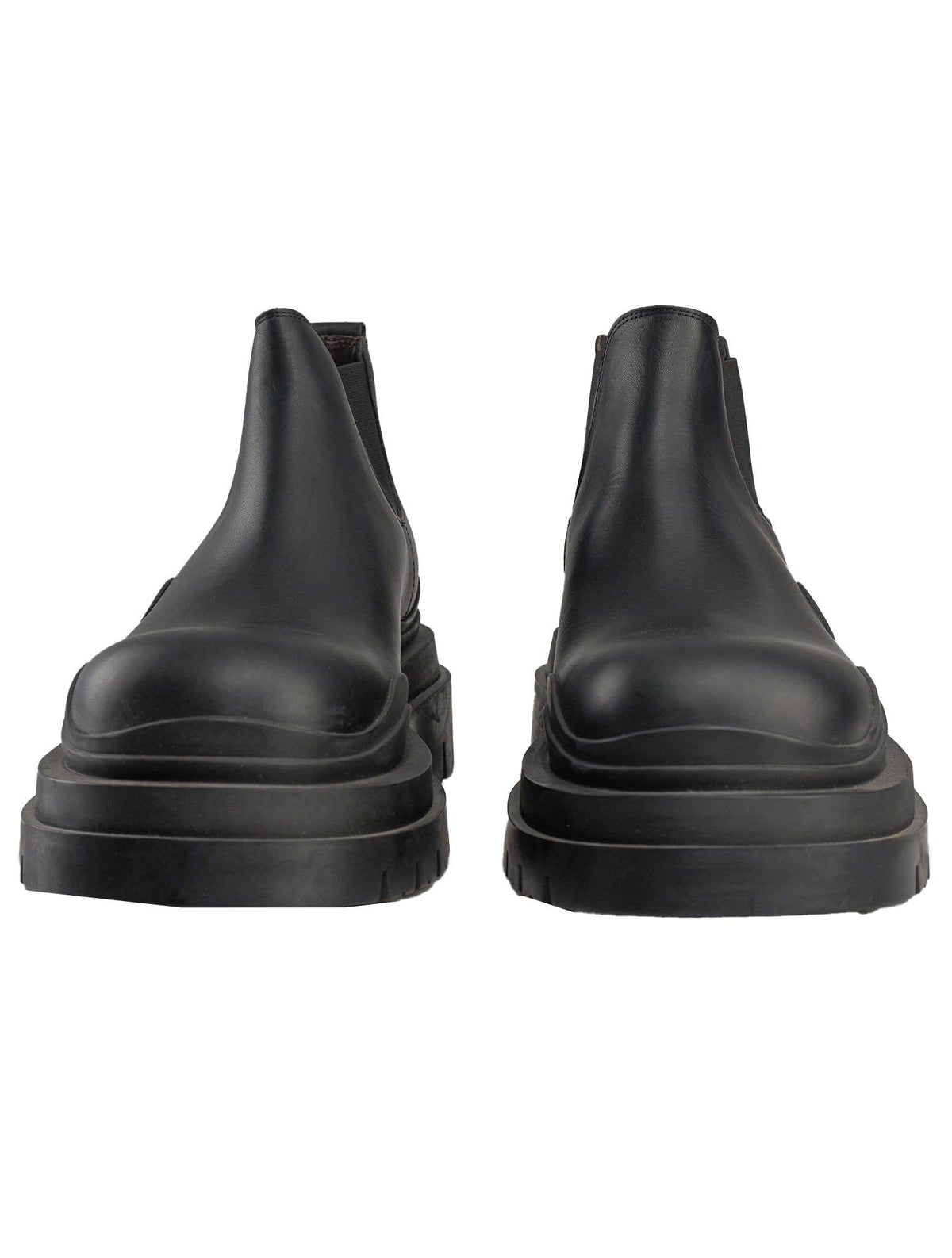 Bottega Veneta Bottega Veneta Black Leather Boots Black 001
