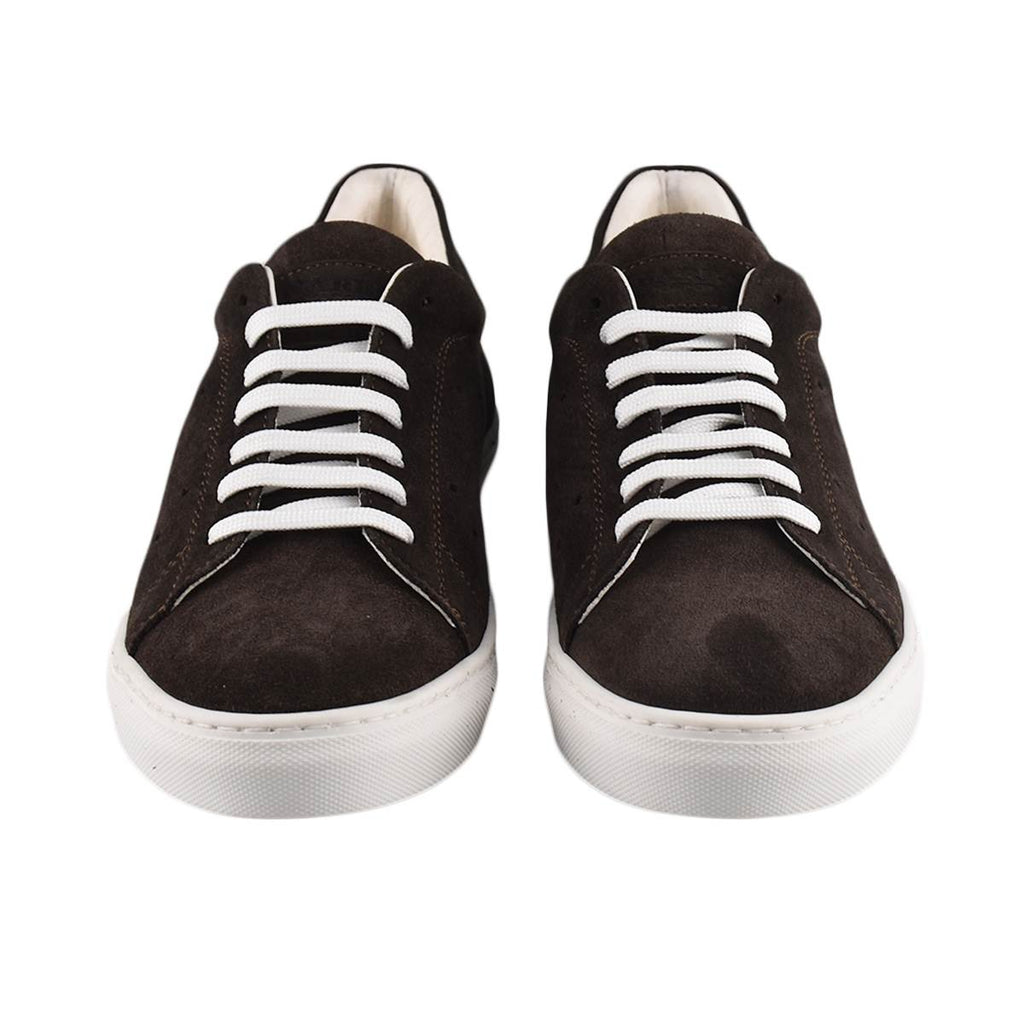 Barba Napoli Barba Napoli Brown Leather Suede Shoes Brown 001