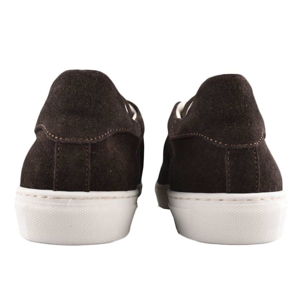 Barba Napoli Brown Leather Suede Shoes