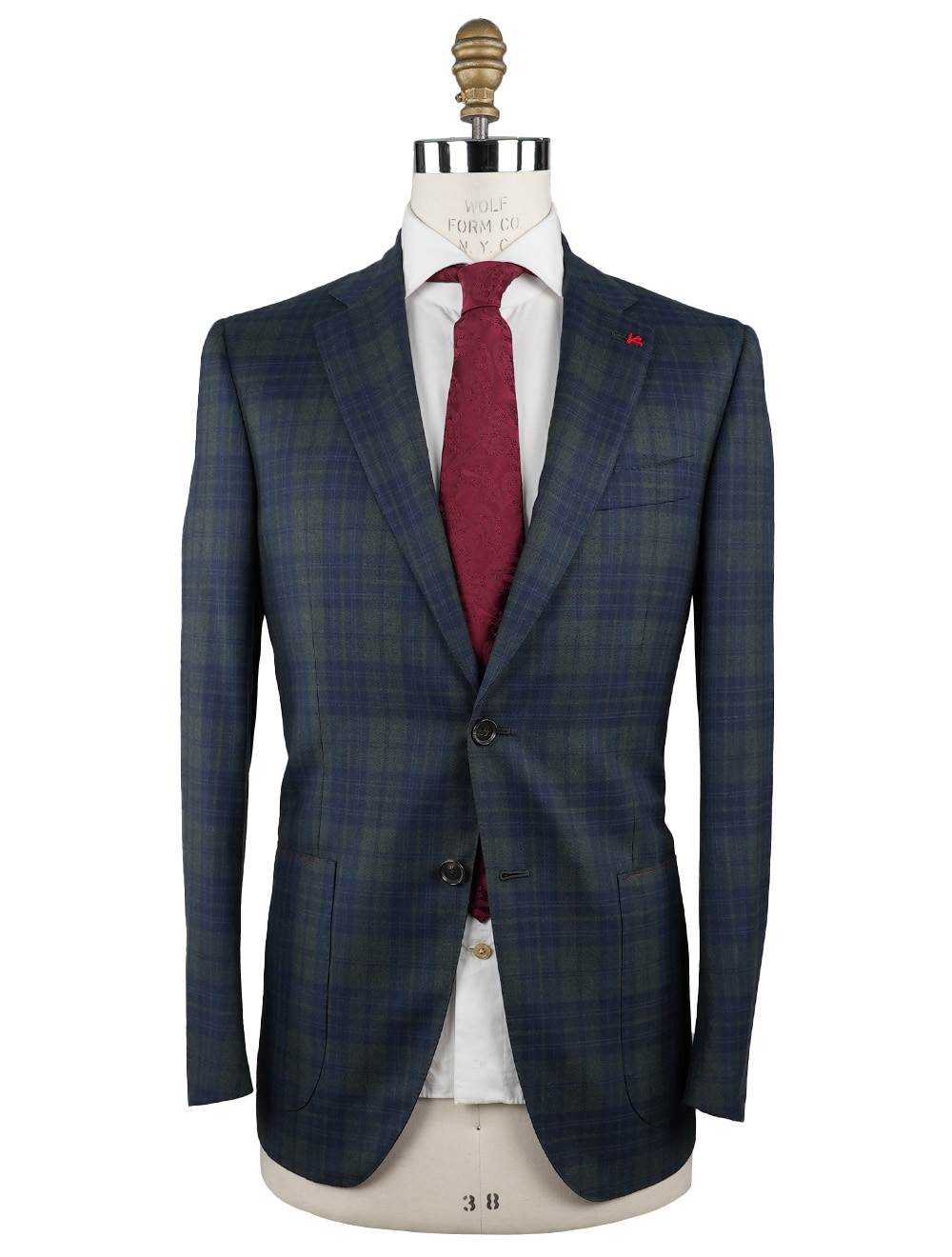 Isaia Isaia Multicolor Wool Blazer Multicolor 000