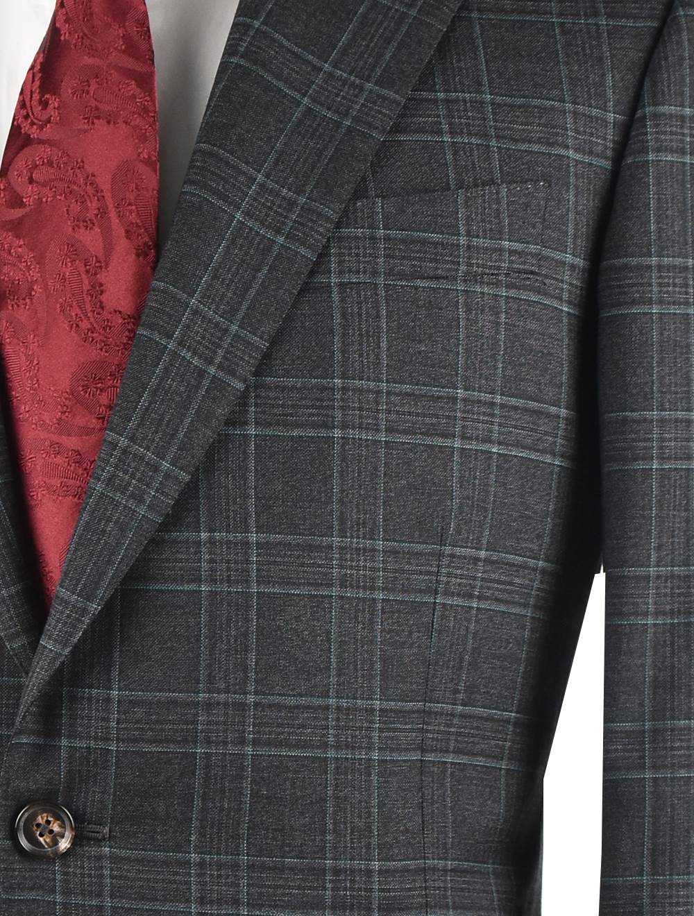 Isaia Multicolor Wool 140'S Suit