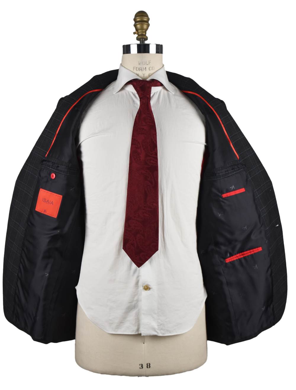 Isaia Multicolor Wool 140'S Suit