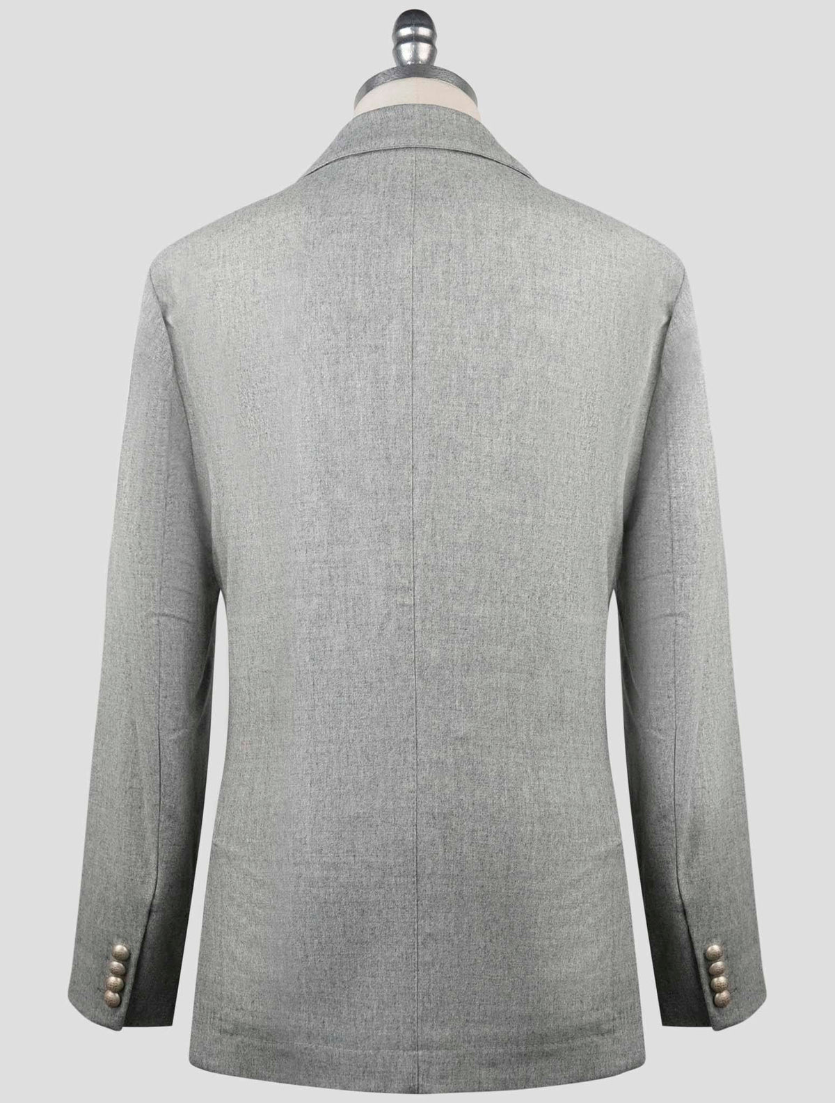 Gran Sasso Gray Virgin Wool Ea Blazer