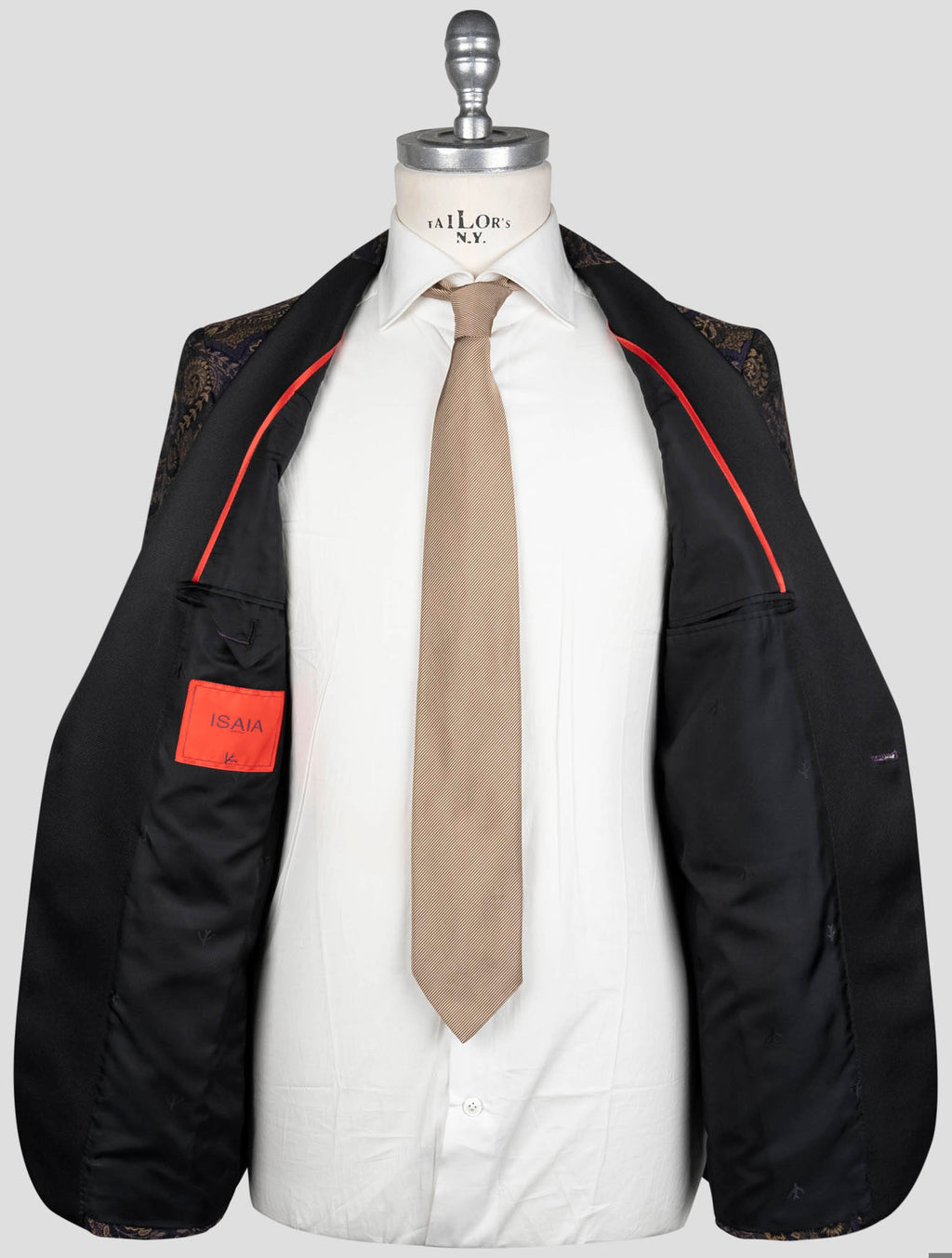 Isaia multicolor Wool silk cotton smoking Blazer
