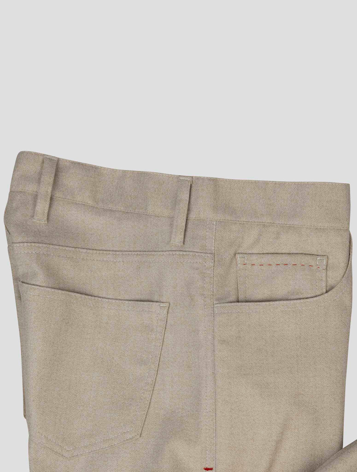 Isaia Beige Wool Pants