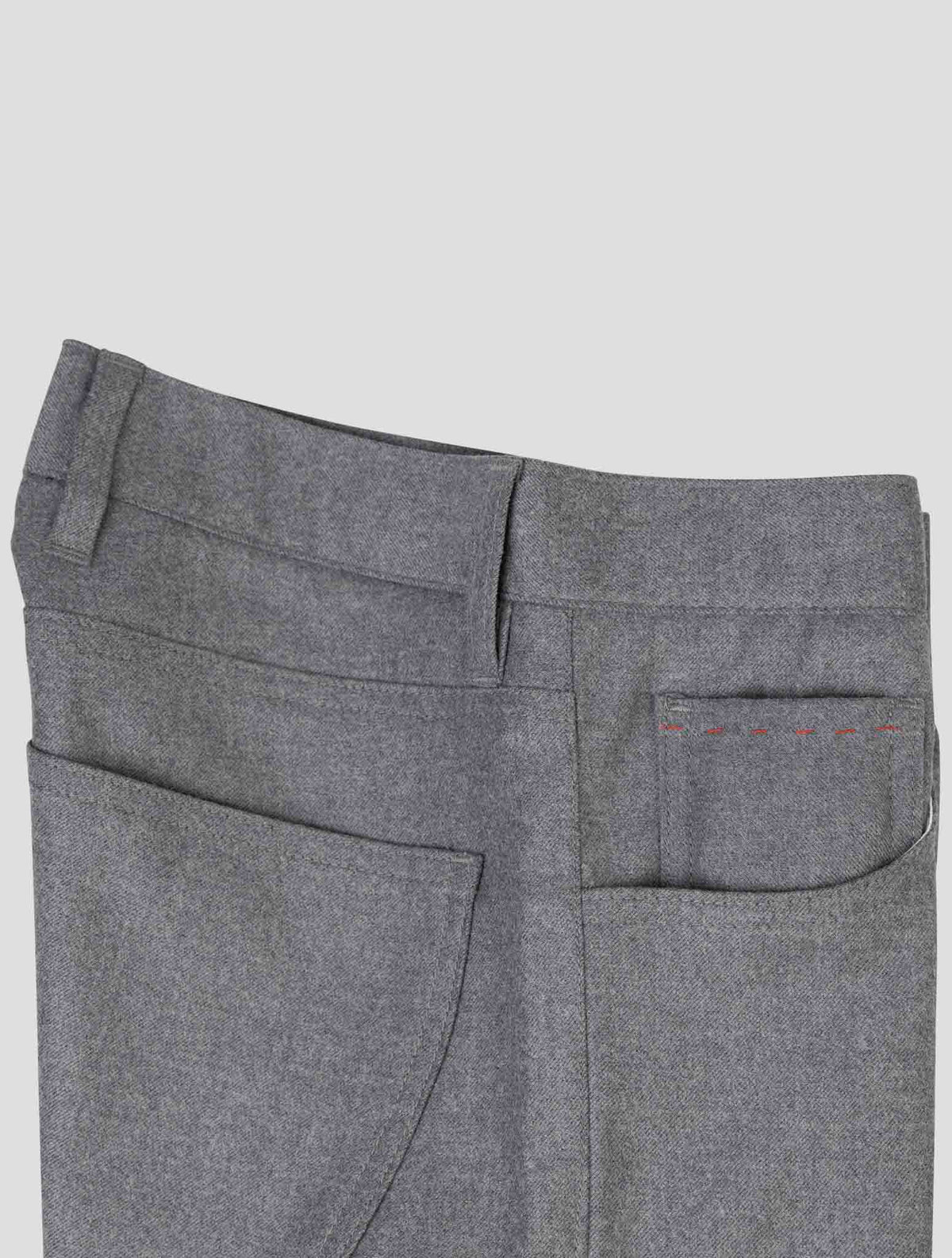 Isaia Gray Wool Pa Ea Pants