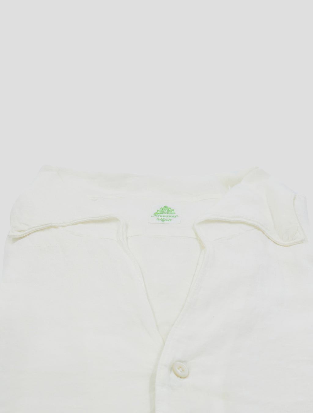 Finamore 1925 White Linen Shirt Gaeta