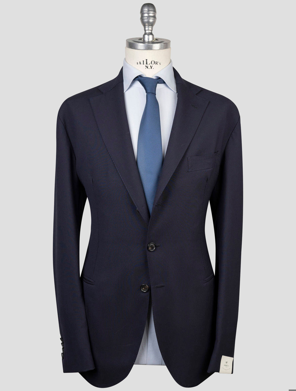 Luigi Borrelli Luigi Borrelli Blue Virgin Wool Blazer Blue 000
