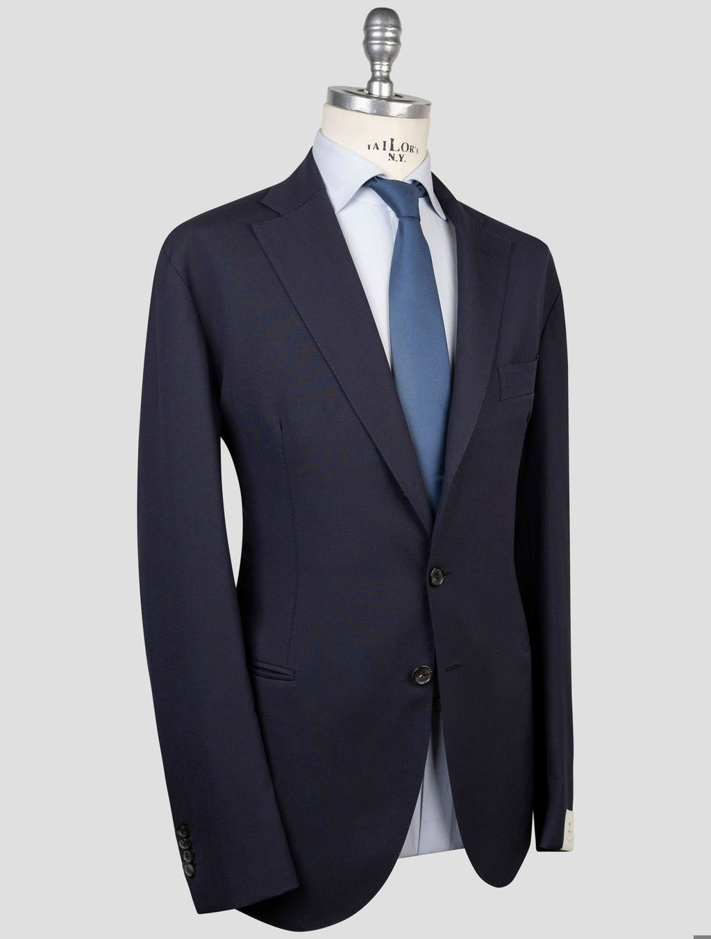Luigi Borrelli Luigi Borrelli Blue Virgin Wool Blazer Blue 001