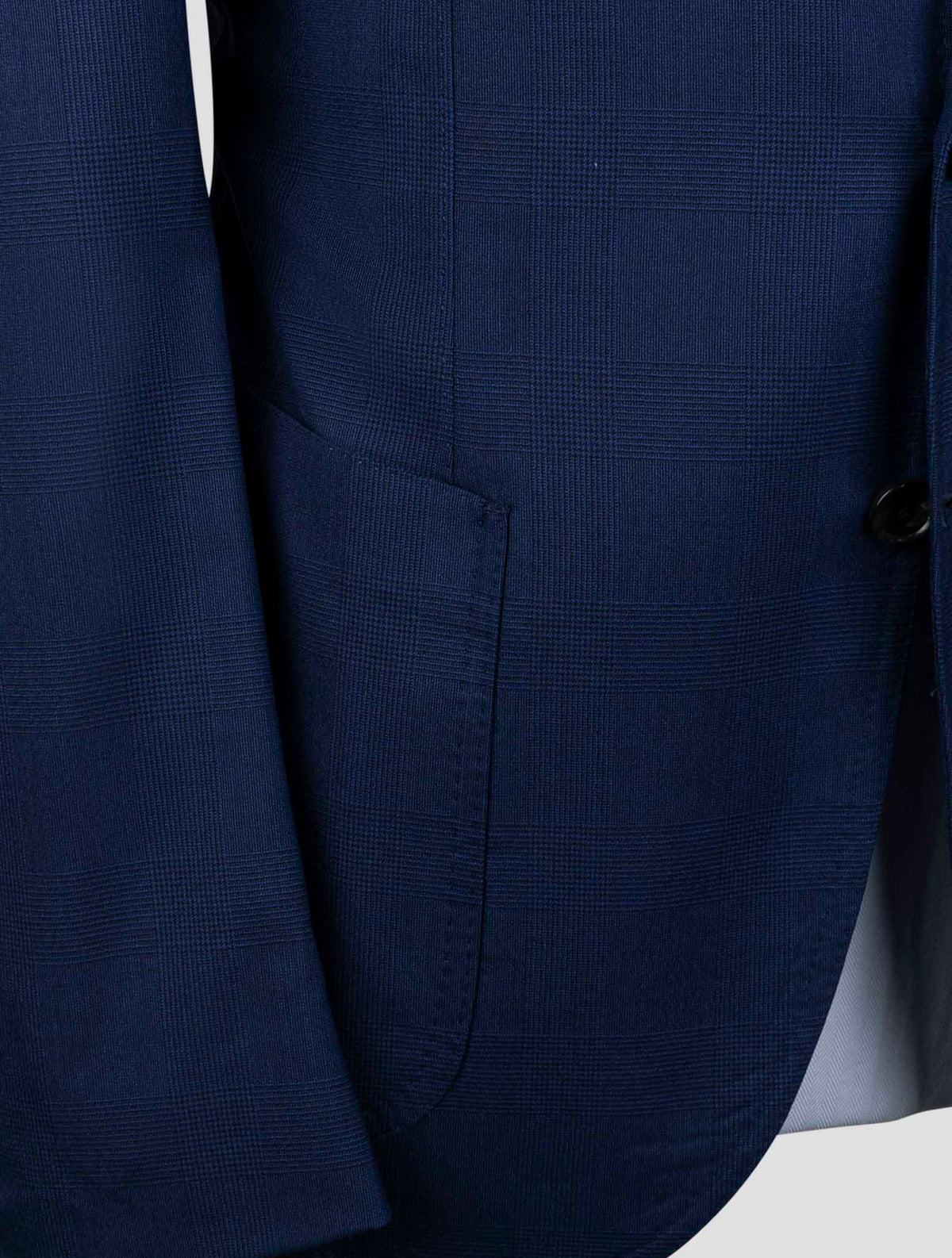 Luigi Borrelli Blue Virgin Wool Silk Suit