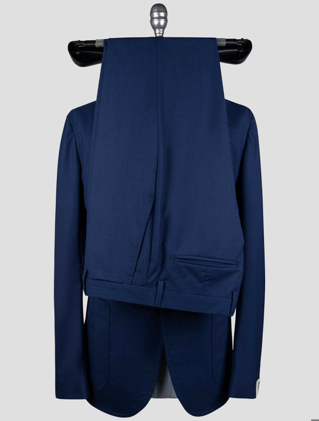 Luigi Borrelli Blue Virgin Wool Silk Suit