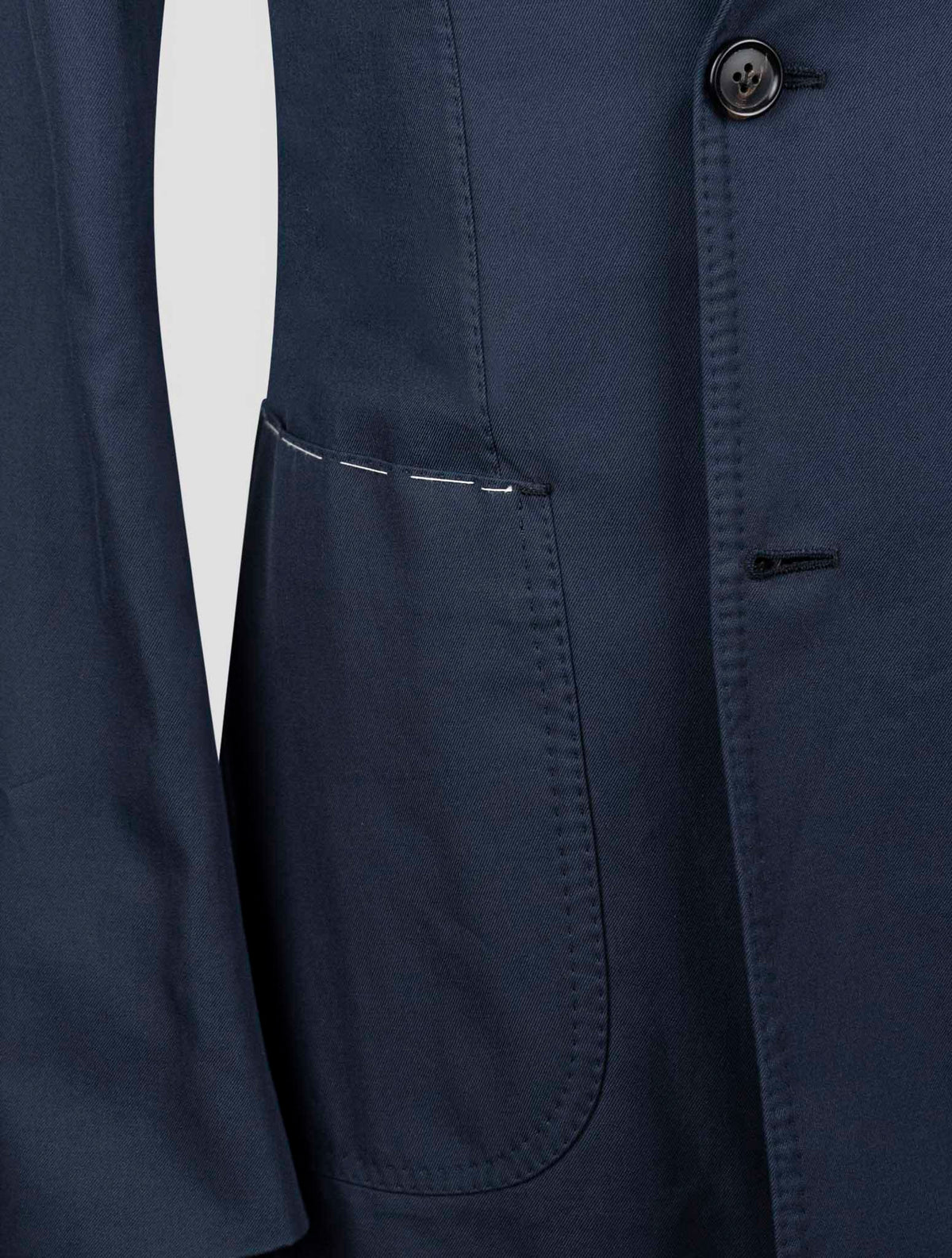 Luigi Borrelli Blue Cotton Suit
