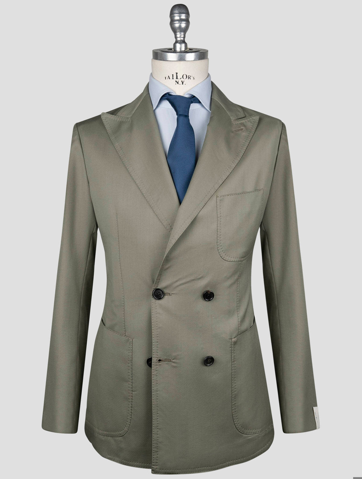 Luigi Borrelli Luigi Borrelli Green Virgin Wool Suit Green 000