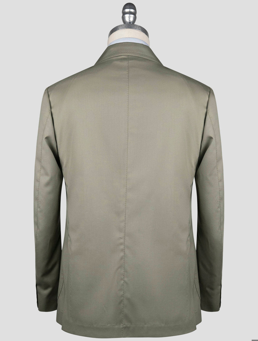 Luigi Borrelli Green Virgin Wool Suit