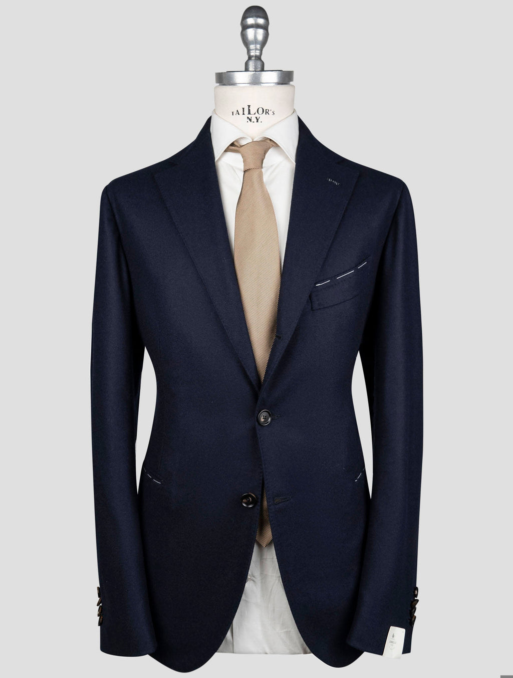 Luigi Borrelli Blue Virgin Wool Suit