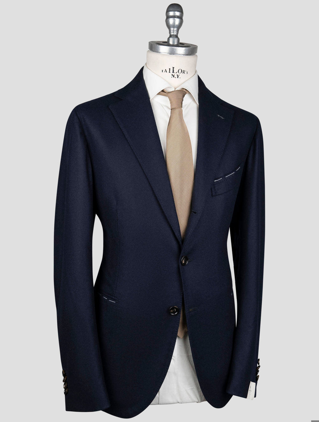 Luigi Borrelli Luigi Borrelli Blue Virgin Wool Suit Blue 001