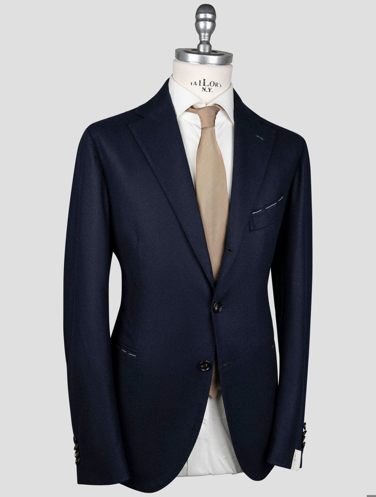 Luigi Borrelli Luigi Borrelli Blue Virgin Wool Suit Blue 001