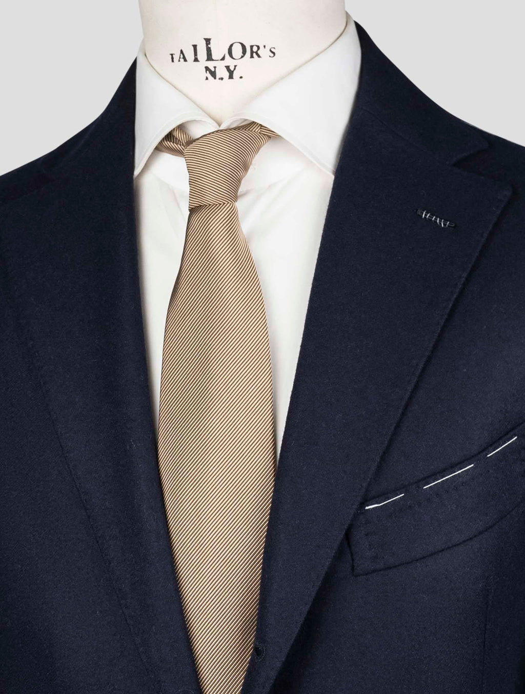 Luigi Borrelli Blue Virgin Wool Suit