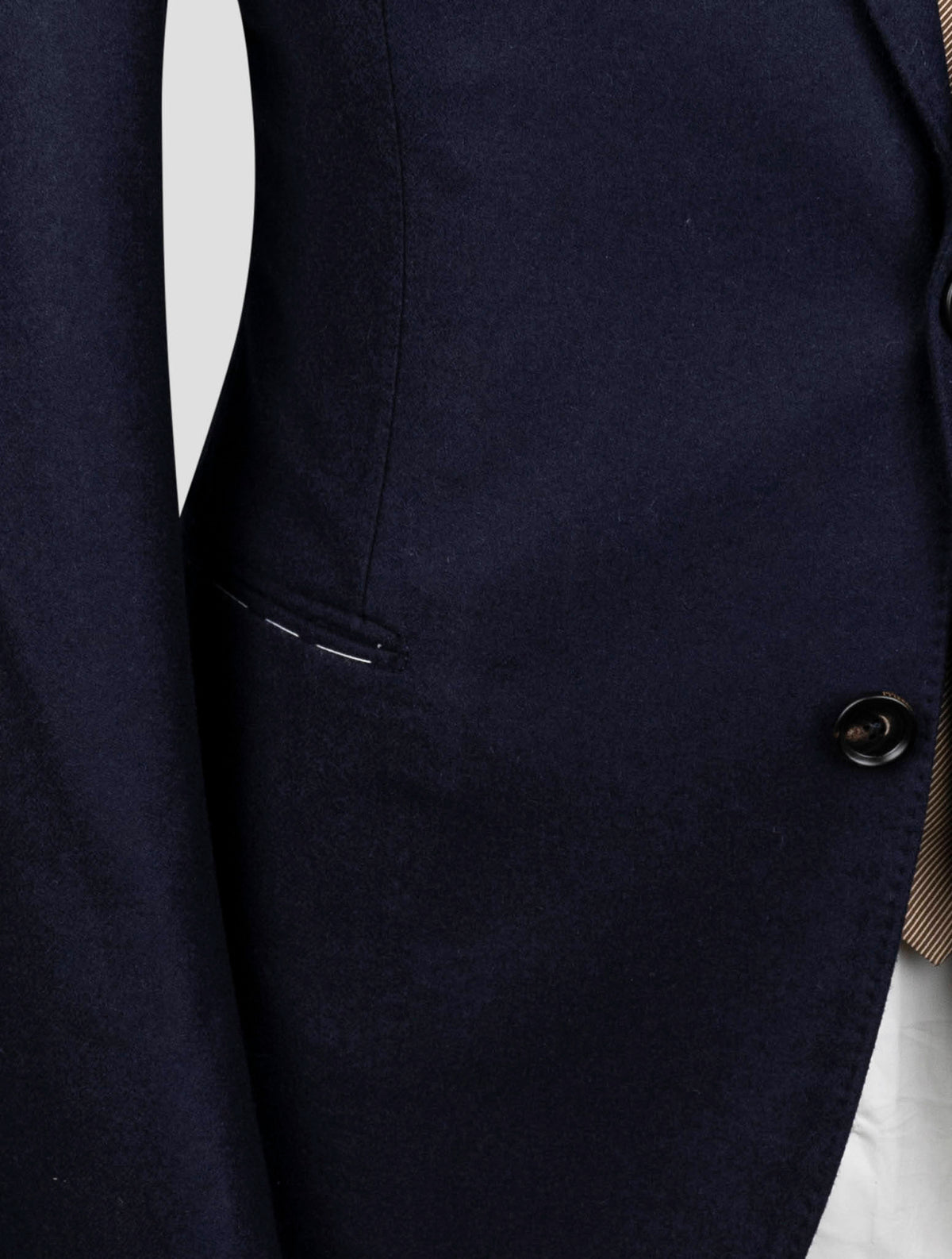 Luigi Borrelli Blue Virgin Wool Suit