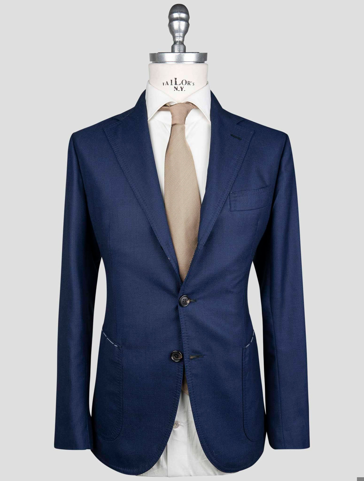 Luigi Borrelli Blue Virgin Wool Suit