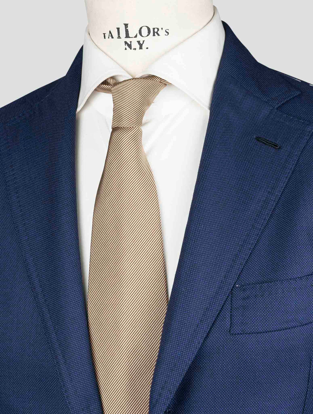 Luigi Borrelli Blue Virgin Wool Suit