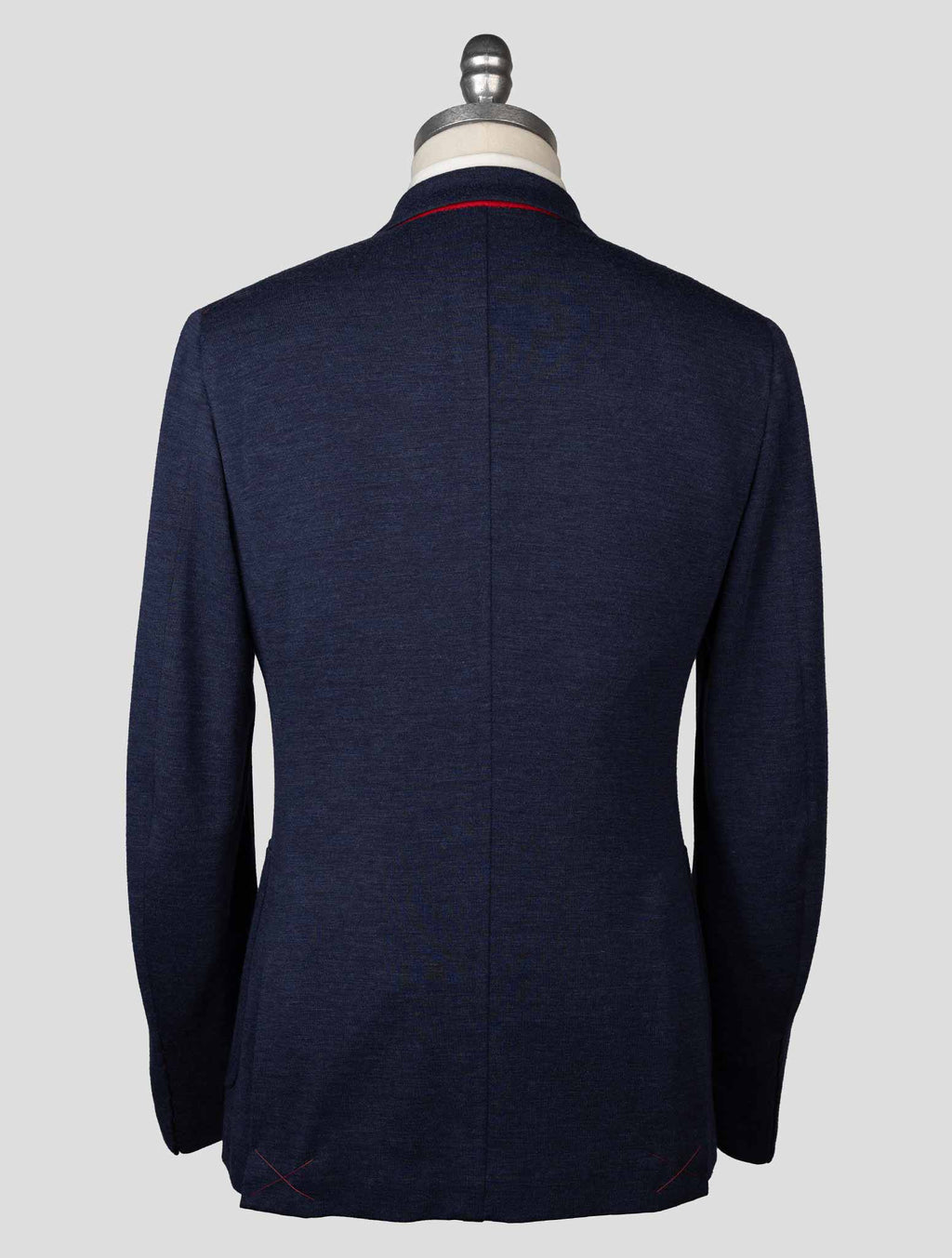 Isaia Blue Wool Pa Blazer